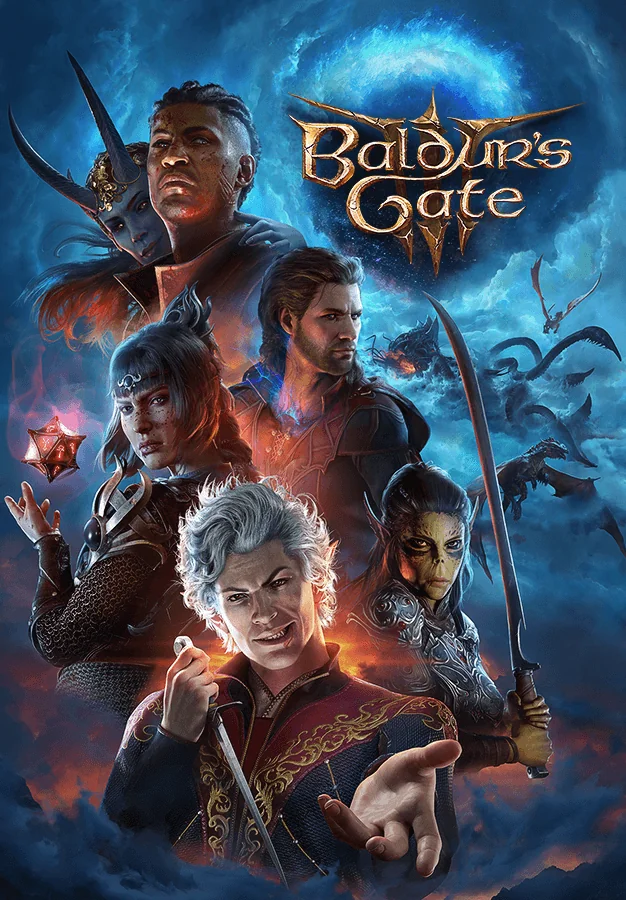 Capa do jogo Baldur's Gate 3